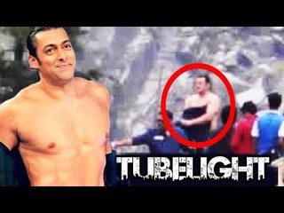 Salman Khan CAUGHT Shirtless On Tubelight Set In Manali