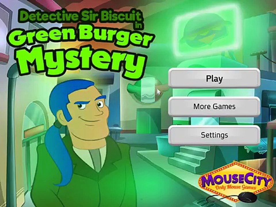Detective Sir Biscuit in Green Burger Mystery -- Walkthrough