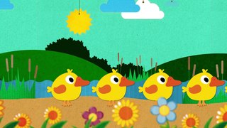 Five Little Ducks | Kindergarten Nursery Rhymes & Babies Songs | KipaSongs & gol