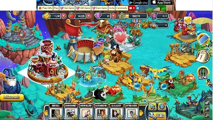 Breeding for GOLDCORE Monster Legends