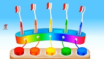 Tooth Brush Finger Family Song | Tooth Brush Finger Family Nursery Rhymes Songs For Children Kids