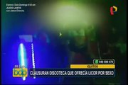 Iquitos: jóvenes bailan semidesnudos en discoteca por una botella de licor
