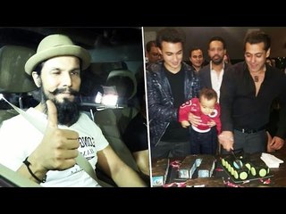 Randeep Hooda At Salman Khan 51st Birthday Party