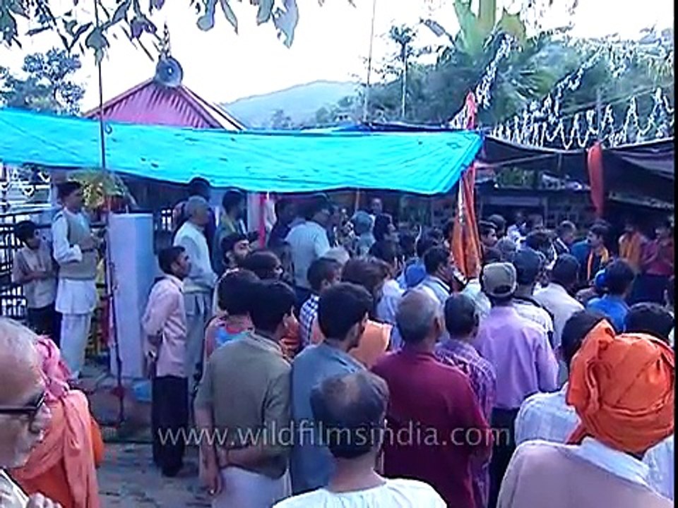 In trance for the love of the goddess - Nanda devi Raj Jat Yatra