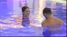 Zadruga - Đekson i Andrijana u bazenu - 26.04.2018.