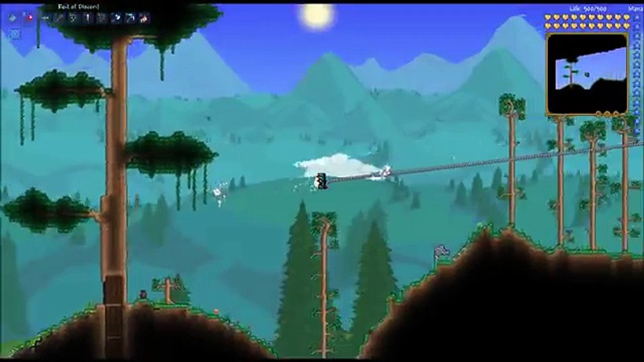 Rod of Discord/Hook Glitch! (Terraria 1.2) video Dailymotion