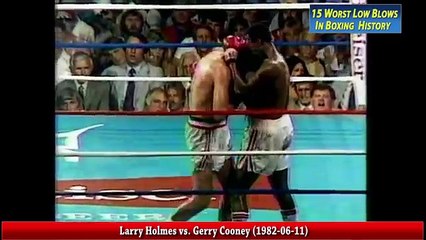 15 Worst Low Blows in Boxing History