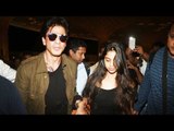 Shahrukh Khan Spotted At Airport With Daughter Suhana