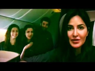 (Video) Dream Team  FUNNY Dances On KALA CHASMA In Flight