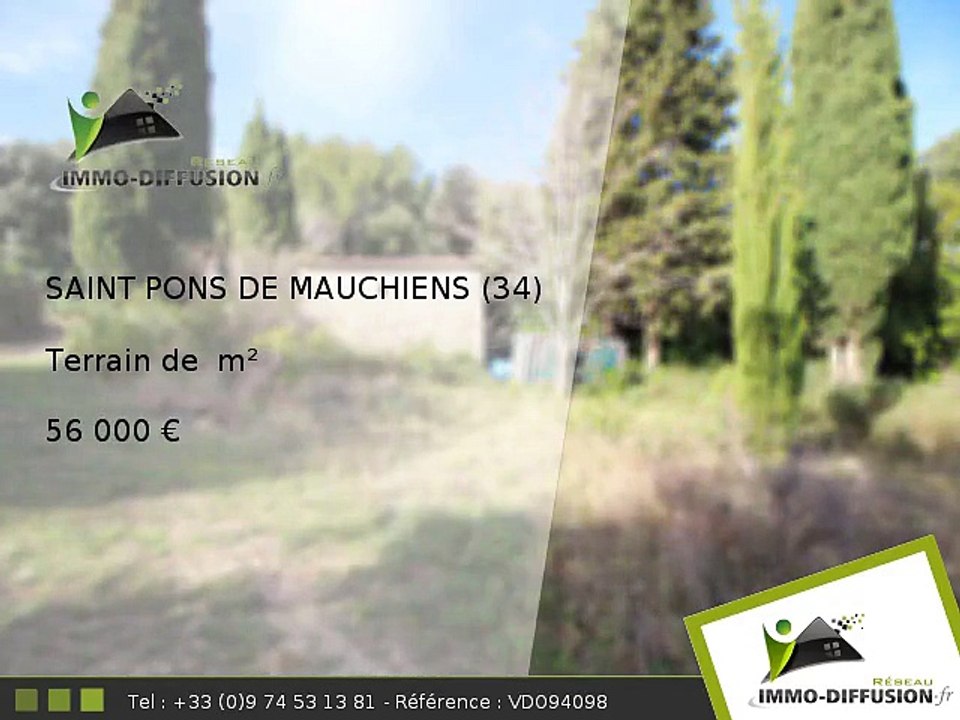 Terrain A vendre Saint pons de mauchiens - Bordure de village