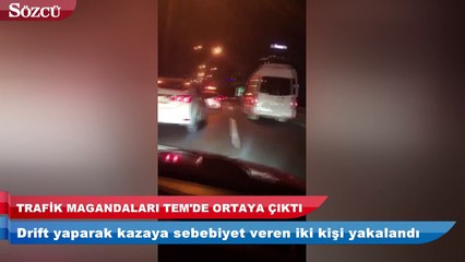 Trafik magandaları tem'de ortaya çıktı