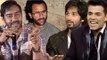 Angry Ajay Devgn Strong Reply To Karan Johar, Shahid REACT On Fight With Saif Ali Khan