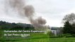 Los vecinos HARTOS de soportar humaredas y contaminación de centro experimental, Siero, Asturias