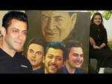 Salman's FAN GIFTS A Beautiful Family Painting On Bigg Boss 10