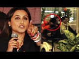 Rani Mukerji Gets ANGRY On Media At Airport & Creates Scene