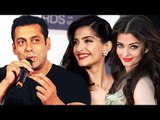 Salman Khan Compares Aishwarya Rai With Sonam Kapoor - Throw Back
