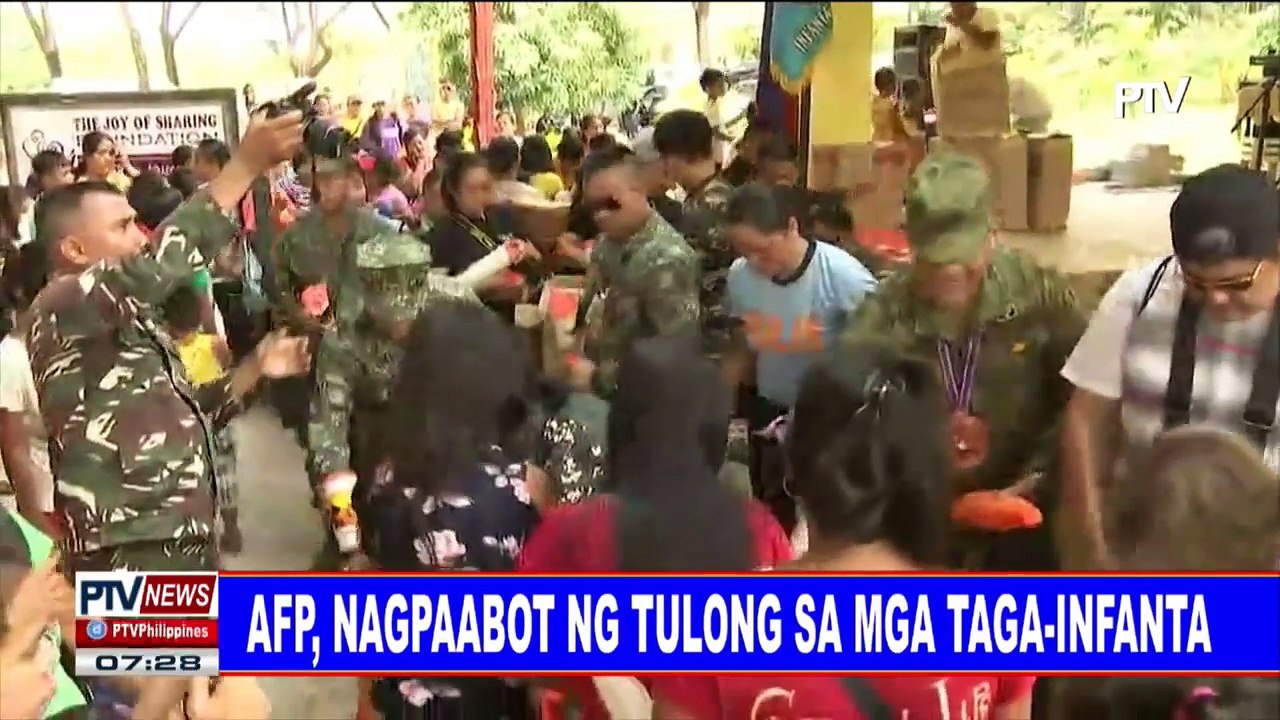 #PTVNEWS: AFP, nagpaabot ng tulong sa mga taga- Infanta
