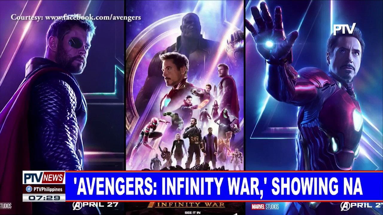 Inside Showbiz: 'Avengers: Infinity War,' showing na; Sunshine Dizon at Timothy Tan, magkasama sa bonggang Birthday party ng anak; Dingdong at Karylle, nag-reunite sa birthday ni Doreen