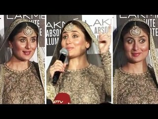Kareena Kapoor's FULL SPEECH | Lakme Fashion Week 2016