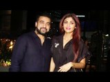 Shilpa Shetty With Raj Kundra On Late Night DINNER DATE