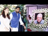 Aishwarya Rai & Abhishek Bachchan At Om Puri's PRAYER Meet