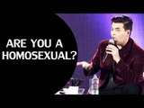 Are You A Homosexual ? | Karan Johar | Best Reply By Karan Johar