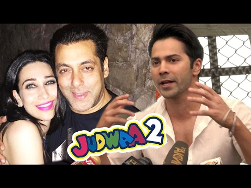 Salman Khan AND Karishma Kapoor Special Appearance In Judwaa 2