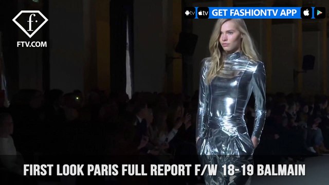 Balmain Shimmer Season Paris Fashion Week Fall/Winter 2018-19 Full Report | FashionTV | FTV