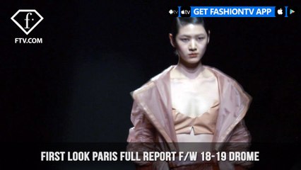 Drome Vulnerable Woman Paris Fashion Week Fall/Winter 2018-19 Full Report | FashionTV | FTV
