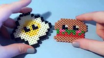 ❤TUTORIAL: Hamburguesa y Huevo Frito Kawaii de Hama Beads❤