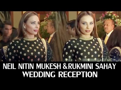 Salman's LADYLOVE Iulia Vantur At Neil Nitin Mukesh's Wedding Reception