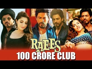 Shahrukh Khan's Raees All Set To Enter 100 Crore Club