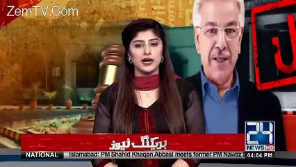 Exclusive Talk of Khawaja Asif After Disqualified