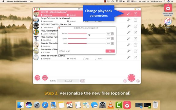 How to Convert iTunes M4B Audiobooks to MP3