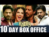 Shahrukh's RAEES - 10TH DAY BOX OFFICE COLLECTION - STABLE