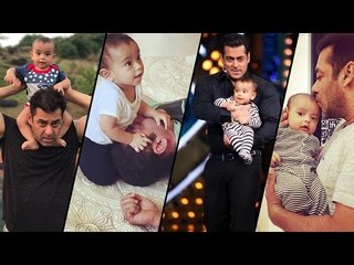 Salman Khan's Little Nephew Ahil Share A Special Bond - Makes U Carzy