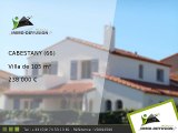 Villa A vendre Cabestany 105m2   Jardin 290m2