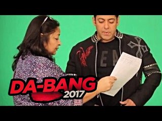 Salman Khan SHOOTING For DaBang Promo !