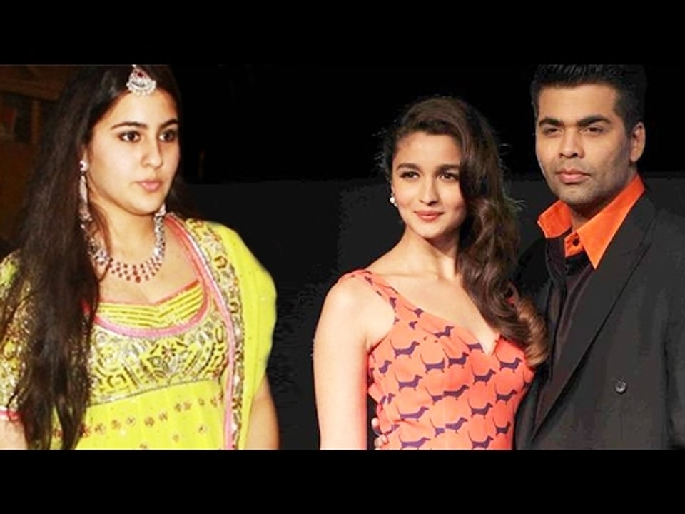 Saif Ali Khan BELIEVES Daughter Sara Can Become Alia Bhatt If She Signs Karan Johar's Film !