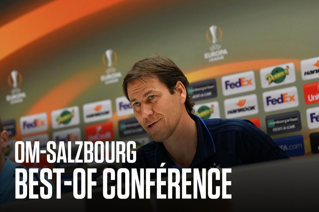 OM - Salzbourg | Best-of conf' Rudi Garcia