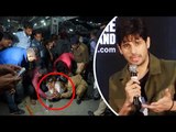 Sidharth Malhotra SHOCKING REACTS To The FANS DEATH During Shahrukh's Raees Promotion