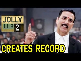 Akshay Kumar's Jolly LLB 2 Creates Record, 100K LIKES On Trailer