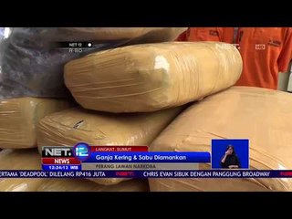 Polisi Amankan 96 Kilogram Ganja Kering - NET 12