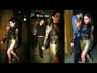 Saif Ali Khan’s Daughter Sara's SIZZLING Entry At Kareena’s Christmas Bash!