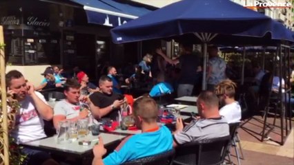 OM-Salzbourg : l'ambiance monte dans les rues de Marseille