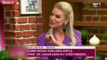 Prof. Dr. Canan Karatay, TRT ekranlarında konuk olduğu programda kameralardan uzak bir yaşam süren eşine ilan-ı aşk etti.