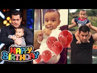 Salman Khan & Birthday Boy AHIL'S Special Memories - WATCH