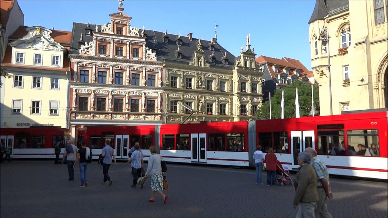 Fischmarkt, Erfurt, Deutschland