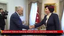 Başbakan Yıldırım Danıştay Başkanı Zerrin Güngör'ü Kabul Etti