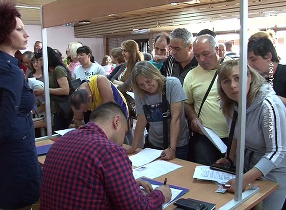 Dobra posećenost Sajma zapošljavanja u Boru, 26. april 2018. (RTV Bor)